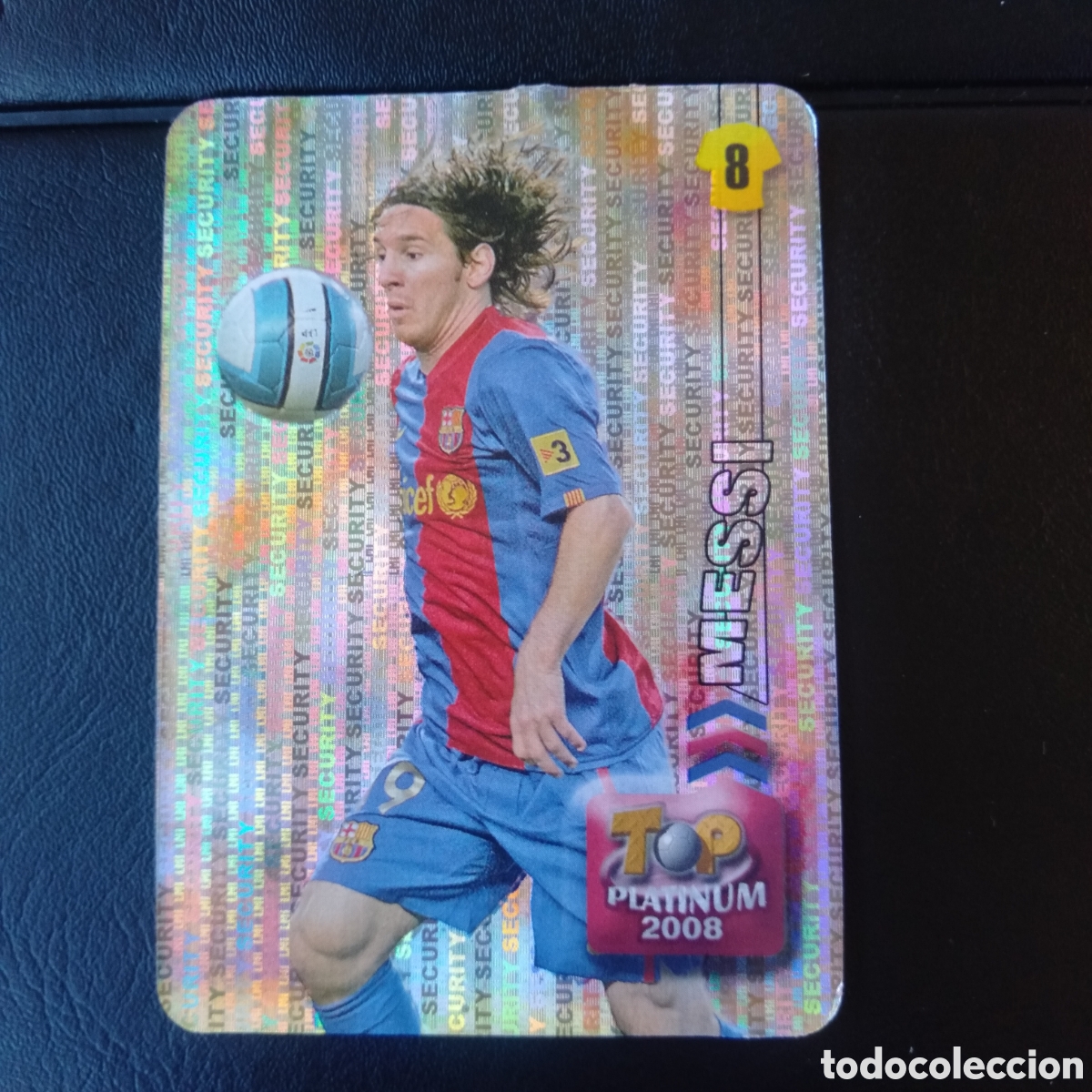 Cromos de f&uacute;tbol: Lote de cromos de Messi diferentes - Foto 2
