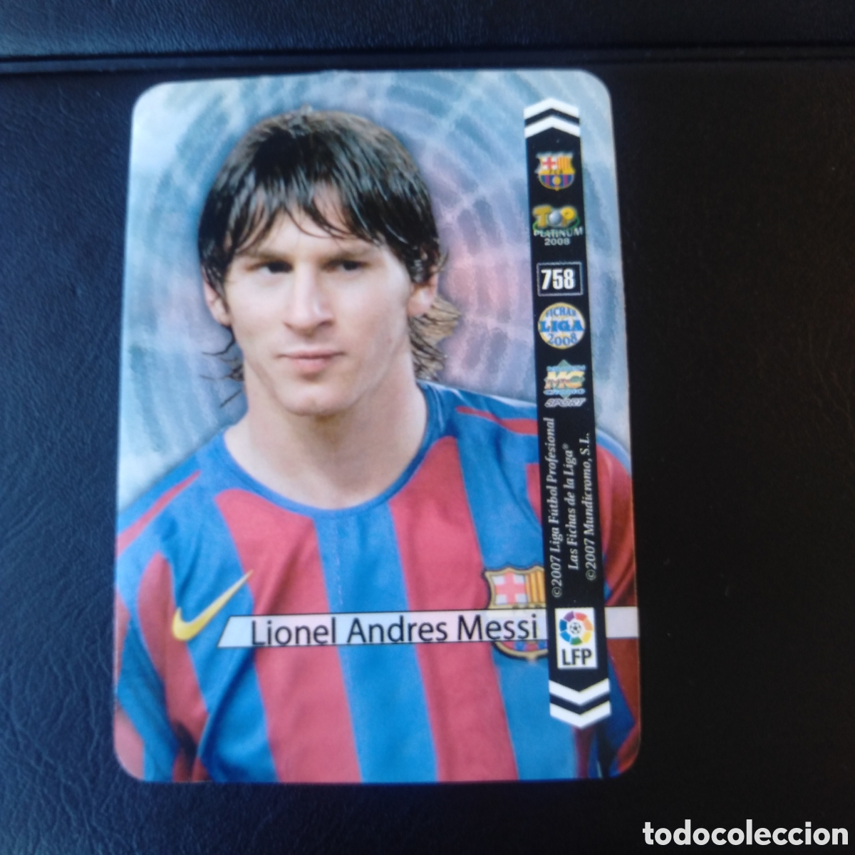 Cromos de f&uacute;tbol: Lote de cromos de Messi diferentes - Foto 3