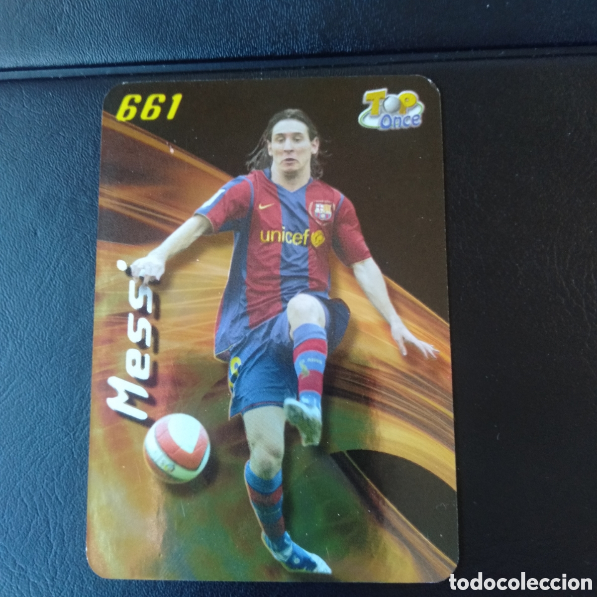 Cromos de f&uacute;tbol: Lote de cromos de Messi diferentes - Foto 4