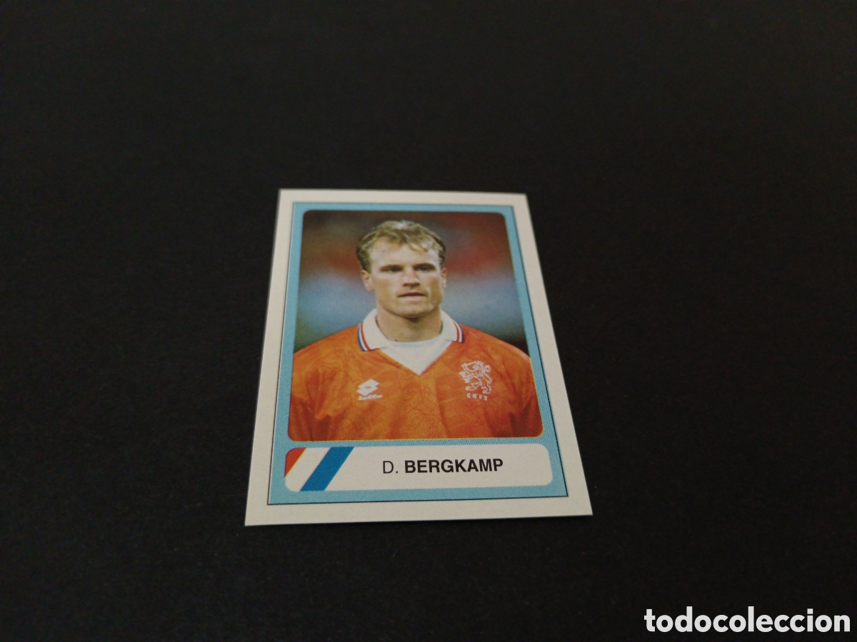 Cartes &agrave; collectionner de Football: D BERGKAMP N&deg; 232 EDICIONES ESTADIO USA 94