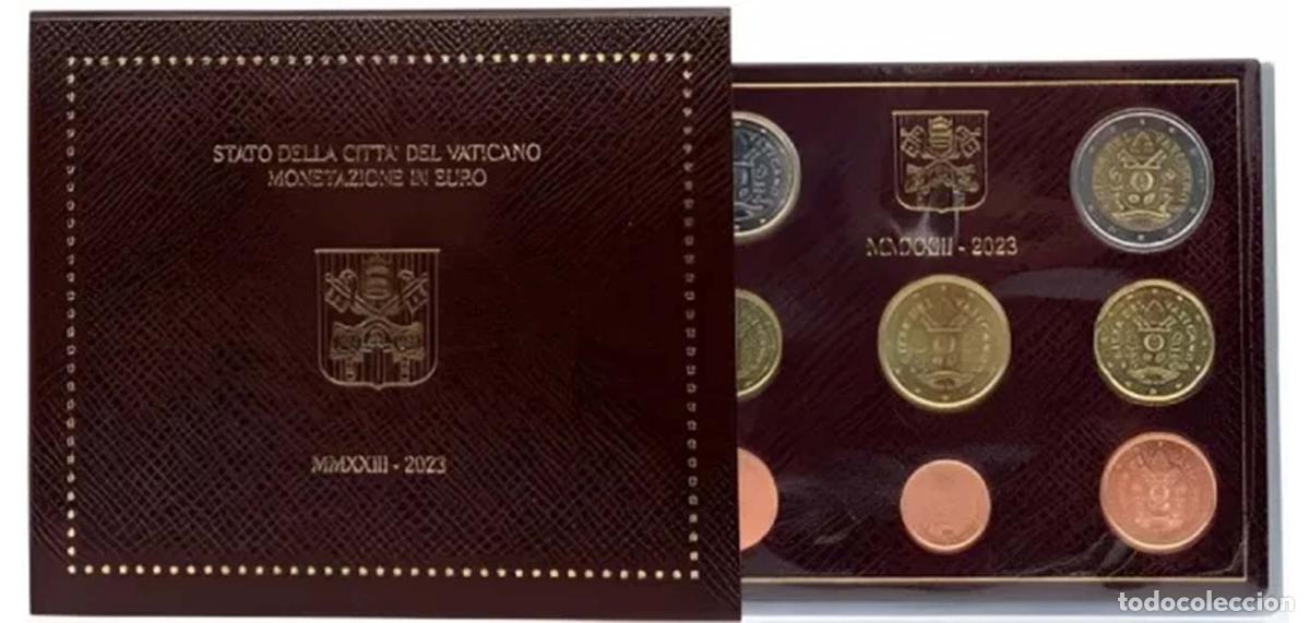 Cromos de f&uacute;tbol: Vatican City 2023 Euro Set BU