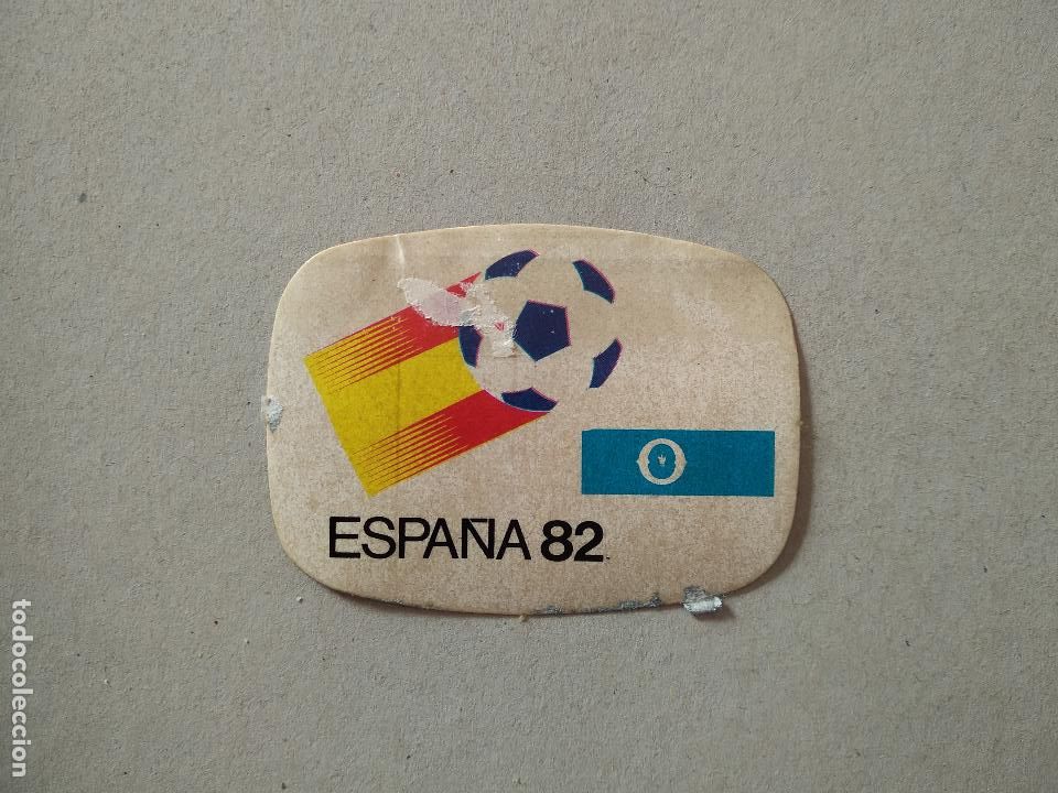 Cromos de F&uacute;tbol: SELLO ESPA&Ntilde;A 82 CROMO FUTBOL MUNDIAL 1982 REYAUCA EL NARANJITO WORLD CUP COPA MUNDO