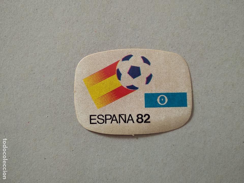 Cromos de F&uacute;tbol: SELLO ESPA&Ntilde;A 82 CROMO FUTBOL MUNDIAL 1982 REYAUCA EL NARANJITO WORLD CUP COPA MUNDO