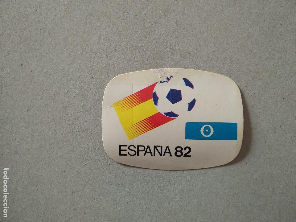 Cromos de F&uacute;tbol: SELLO ESPA&Ntilde;A 82 CROMO FUTBOL MUNDIAL 1982 REYAUCA EL NARANJITO WORLD CUP COPA MUNDO