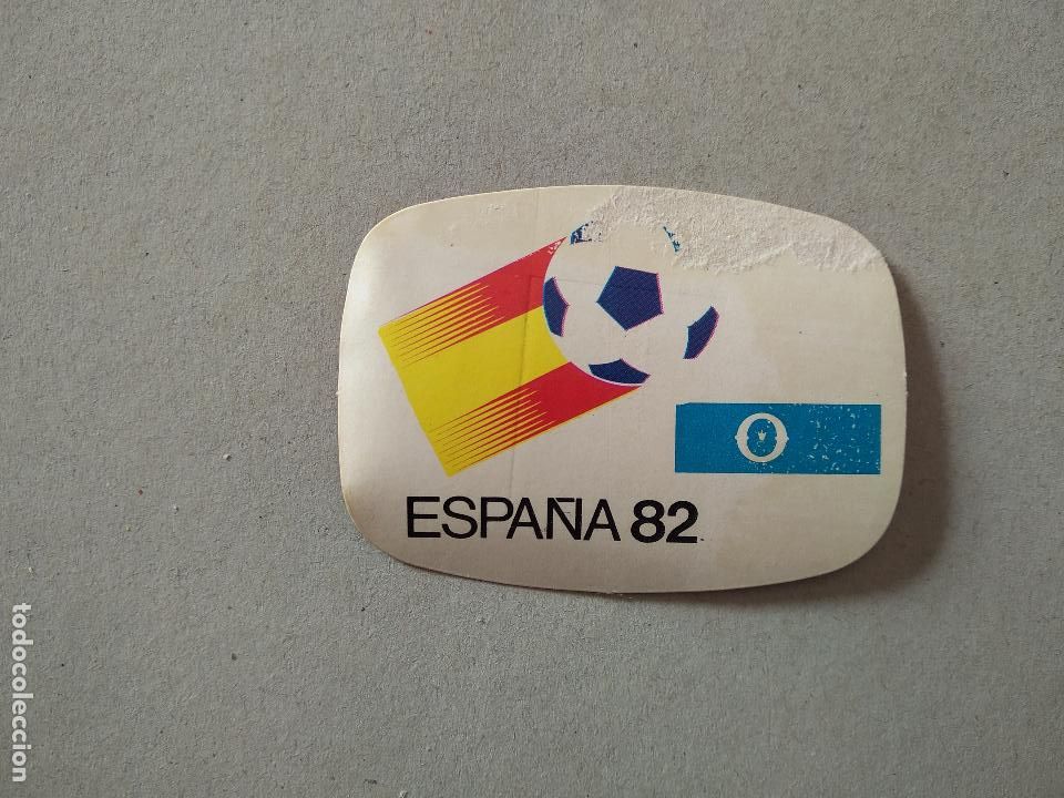 Cromos de F&uacute;tbol: SELLO ESPA&Ntilde;A 82 CROMO FUTBOL MUNDIAL 1982 REYAUCA EL NARANJITO WORLD CUP COPA MUNDO