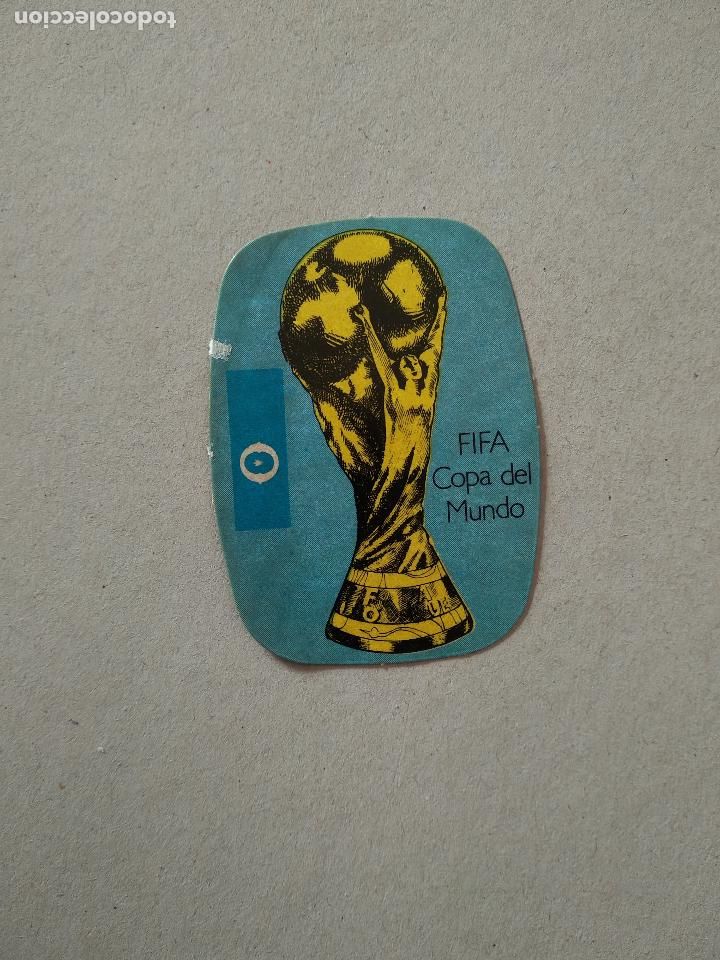Cromos de F&uacute;tbol: TROFEO COPA MUNDO CROMO FUTBOL MUNDIAL 1982 REYAUCA EL NARANJITO WORLD CUP ESPA&Ntilde;A 82