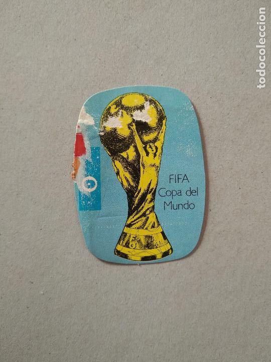 Cromos de F&uacute;tbol: TROFEO COPA MUNDO CROMO FUTBOL MUNDIAL 1982 REYAUCA EL NARANJITO WORLD CUP ESPA&Ntilde;A 82