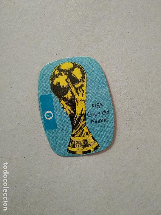 Cromos de F&uacute;tbol: TROFEO COPA MUNDO CROMO FUTBOL MUNDIAL 1982 REYAUCA EL NARANJITO WORLD CUP ESPA&Ntilde;A 82