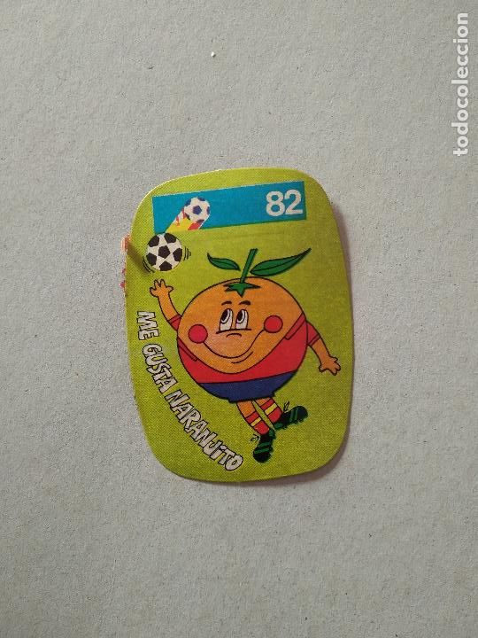 Cromos de F&uacute;tbol: MASCOTA ME GUSTA NARANJITO CROMO FUTBOL MUNDIAL 1982 REYAUCA EL NARANJITO WORLD CUP ESPA&Ntilde;A 82