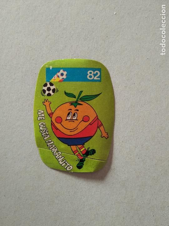 Cromos de F&uacute;tbol: MASCOTA ME GUSTA NARANJITO CROMO FUTBOL MUNDIAL 1982 REYAUCA EL NARANJITO WORLD CUP ESPA&Ntilde;A 82