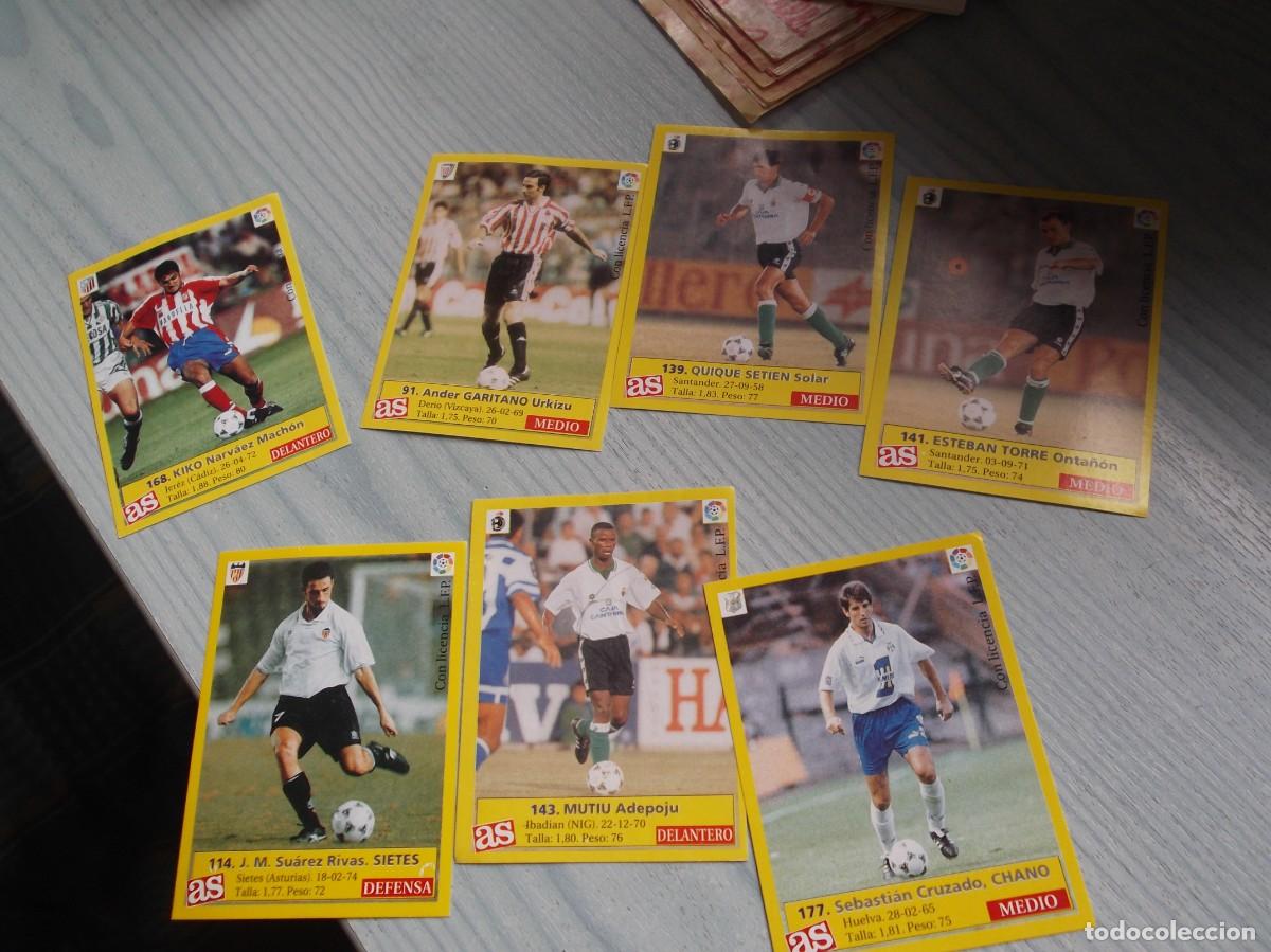 Figurine di Calcio: 7 cromos futbol revista as