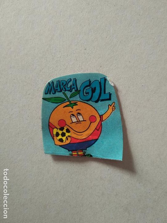 Cromos de F&uacute;tbol: MASCOTA MARCA GOL ESPA&Ntilde;A 82 CROMO FUTBOL MUNDIAL 1982 REYAUCA EL NARANJITO WORLD CUP