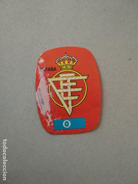 Cromos de F&uacute;tbol: ESCUDO ESPA&Ntilde;A 82 CROMO FUTBOL MUNDIAL 1982 REYAUCA EL NARANJITO WORLD CUP