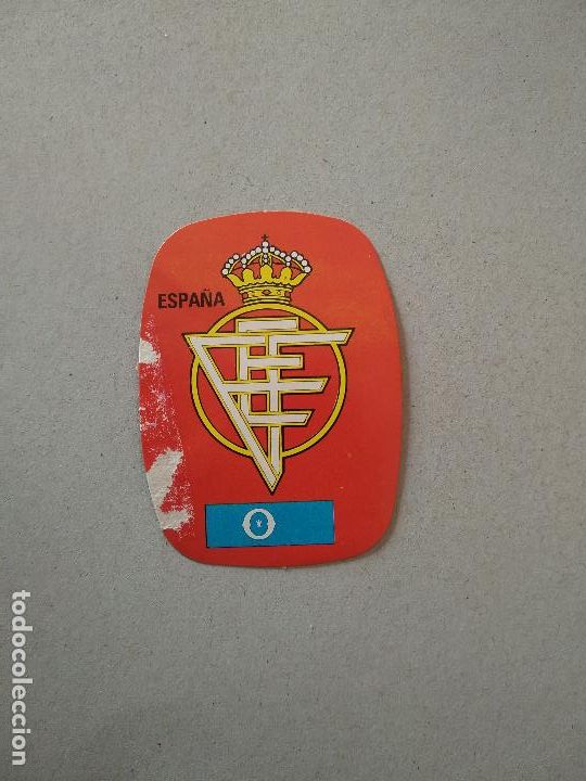 Cromos de F&uacute;tbol: ESCUDO ESPA&Ntilde;A 82 CROMO FUTBOL MUNDIAL 1982 REYAUCA EL NARANJITO WORLD CUP