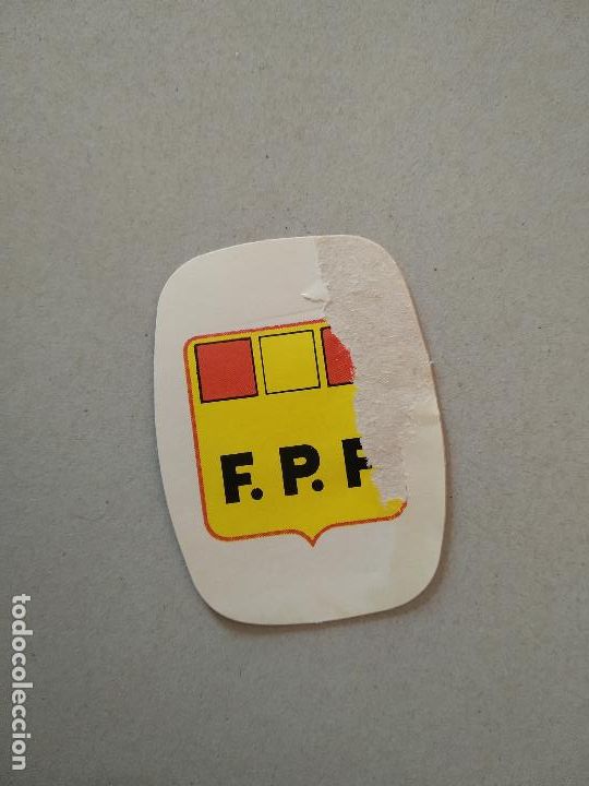 Cromos de F&uacute;tbol: ESCUDO PER&Uacute; ESPA&Ntilde;A 82 CROMO FUTBOL MUNDIAL 1982 REYAUCA EL NARANJITO WORLD CUP