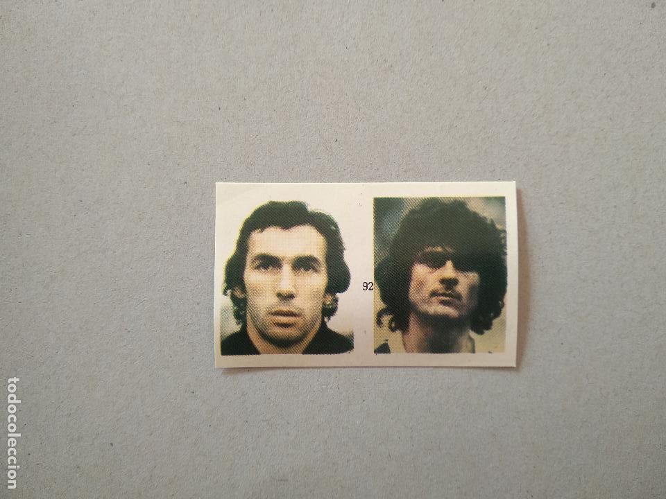 Cromos de F&uacute;tbol: 92 BOSSIS / SIX FRANCIA ESPA&Ntilde;A 82 CROMO FUTBOL MUNDIAL 1982 REYAUCA EL NARANJITO WORLD CUP