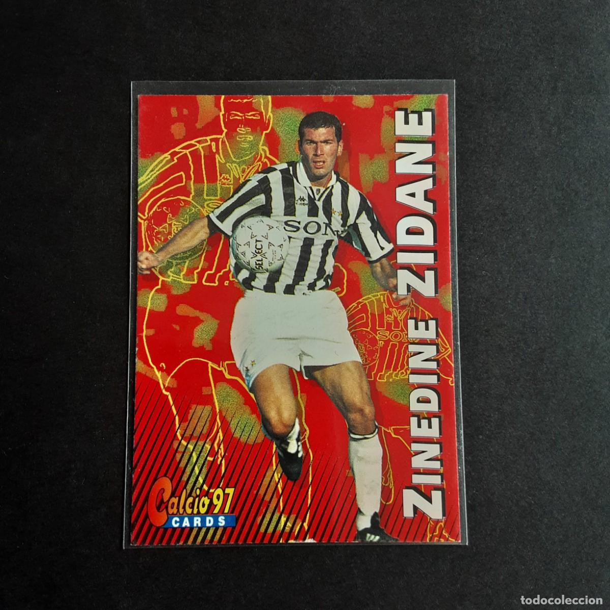 ZINEDINE ZIDANE - carte Panini - foot cards 98 - carte numérotée 190