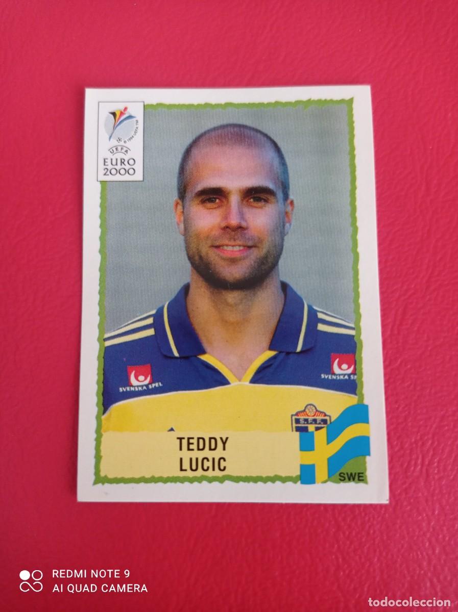 Cromos de Futebol: Euro 2000 panini n&deg;125 TEDDY LUCIC nunca pegado