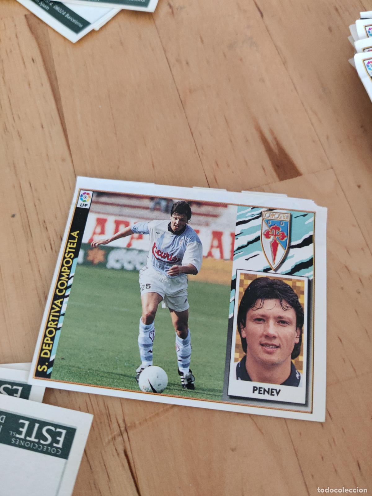 Cromos de f&uacute;tbol: penev compostela ventanilla este 1997 1998 97 98 - Foto 1