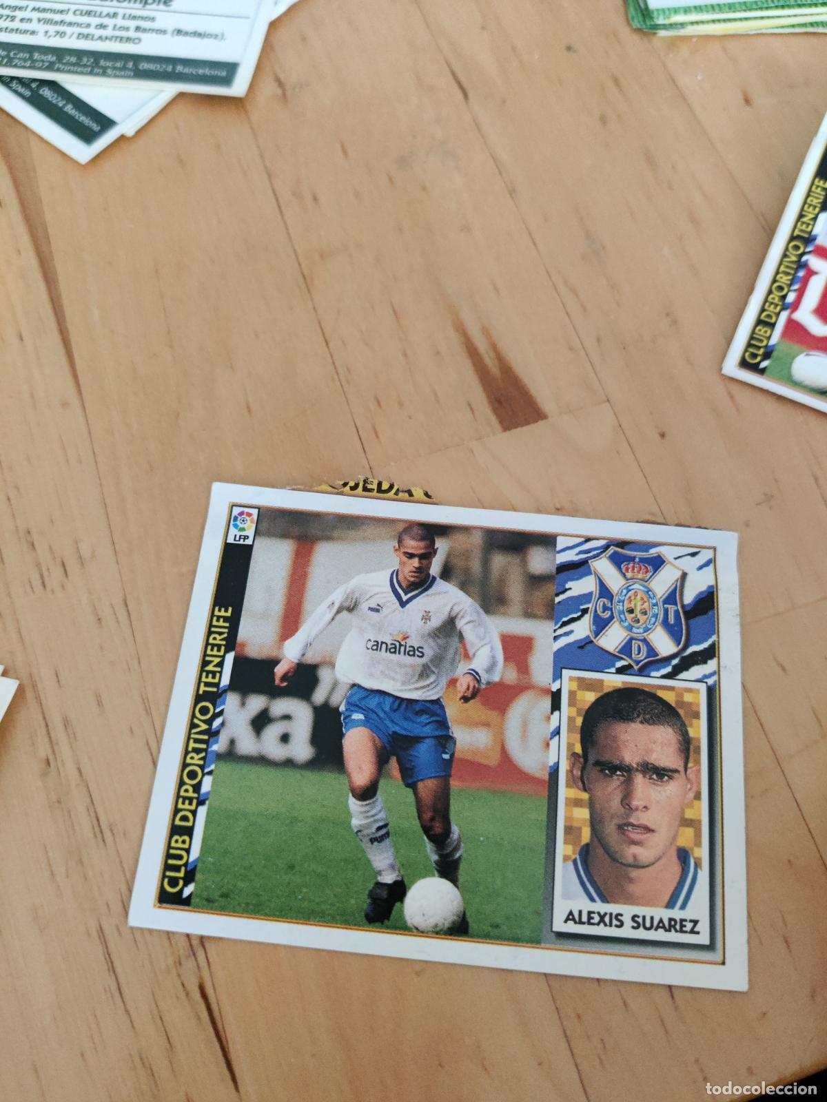 Cromos de f&uacute;tbol: alexis suarez tenerife ventanilla este 1997 1998 97 98 - Foto 1