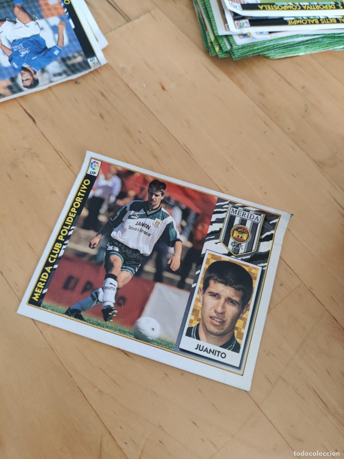 Cromos de f&uacute;tbol: juanito merida ventanilla este 1997 1998 97 98 - Foto 1