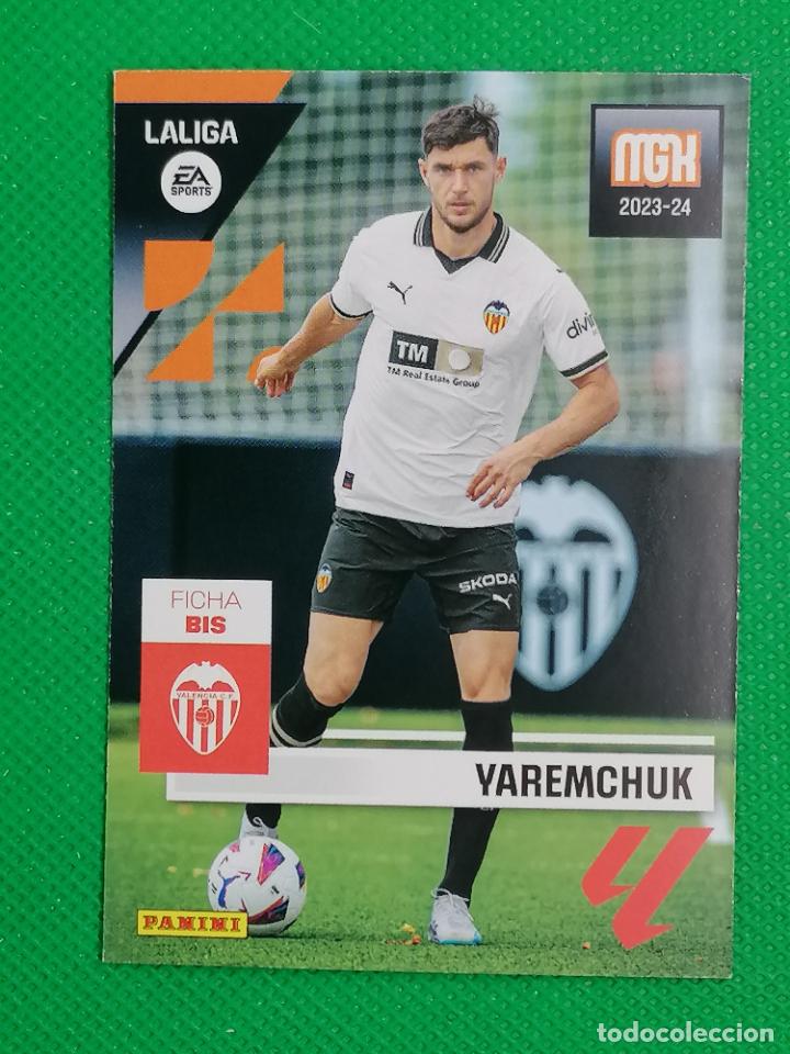 Cromos de F&uacute;tbol: 358 BIS YAREMCHUK VALENCIA EDICION LIMITADA MEGACRACKS 2023 2024 23 24