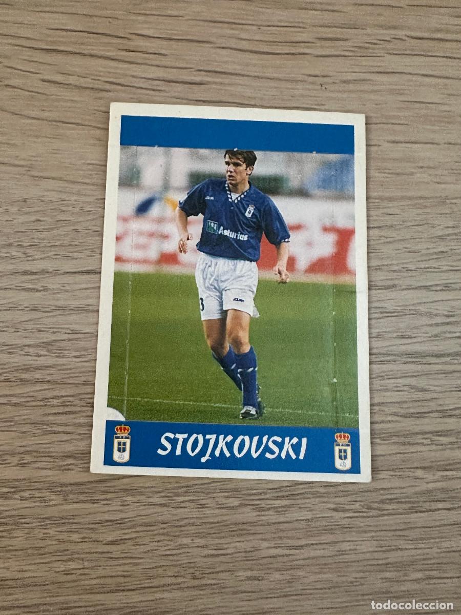 Cromos de F&uacute;tbol: STOJKOVSKI OVIEDO n&ordm; 261 (con numero trasera) POP UP LA LIGA PANINI SPORTS 97 98 1997 1998 SIN PEGAR
