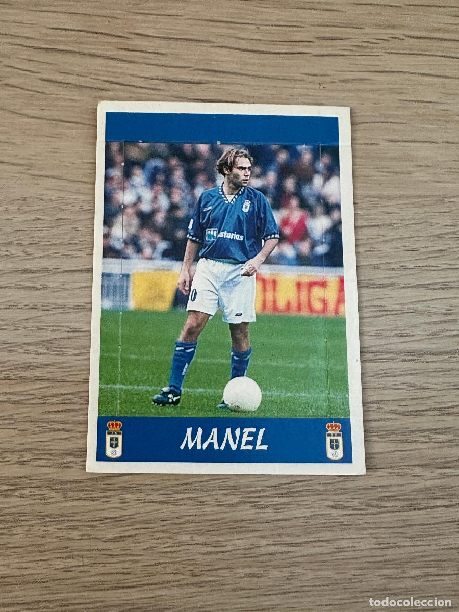 Cromos de F&uacute;tbol: MANEL OVIEDO n&ordm; 263 (sin numero trasera) POP UP LA LIGA PANINI SPORTS 97 98 1997 1998 SIN PEGAR