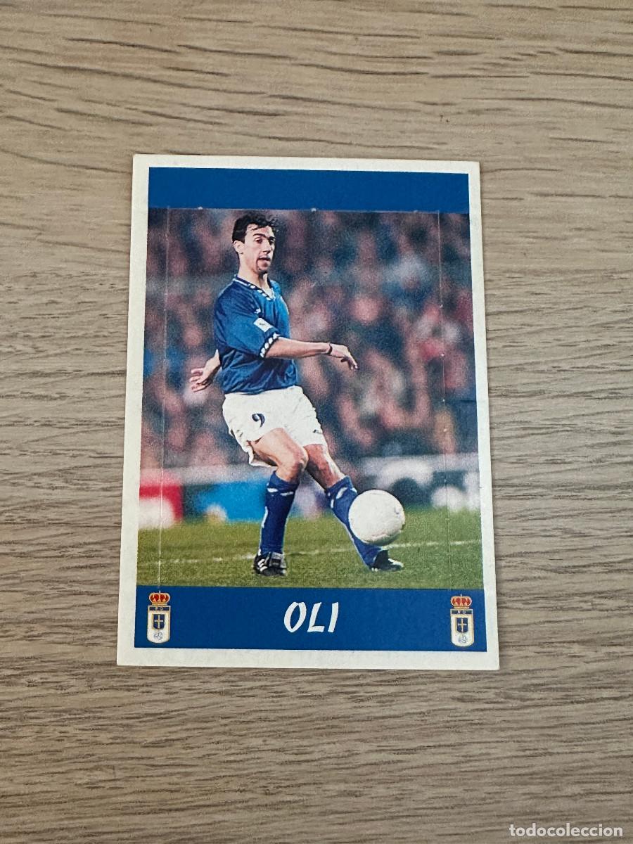 Cromos de F&uacute;tbol: OLI OVIEDO n&ordm; (SIN numero trasera) POP UP LA LIGA PANINI SPORTS 97 98 1997 1998 SIN PEGAR