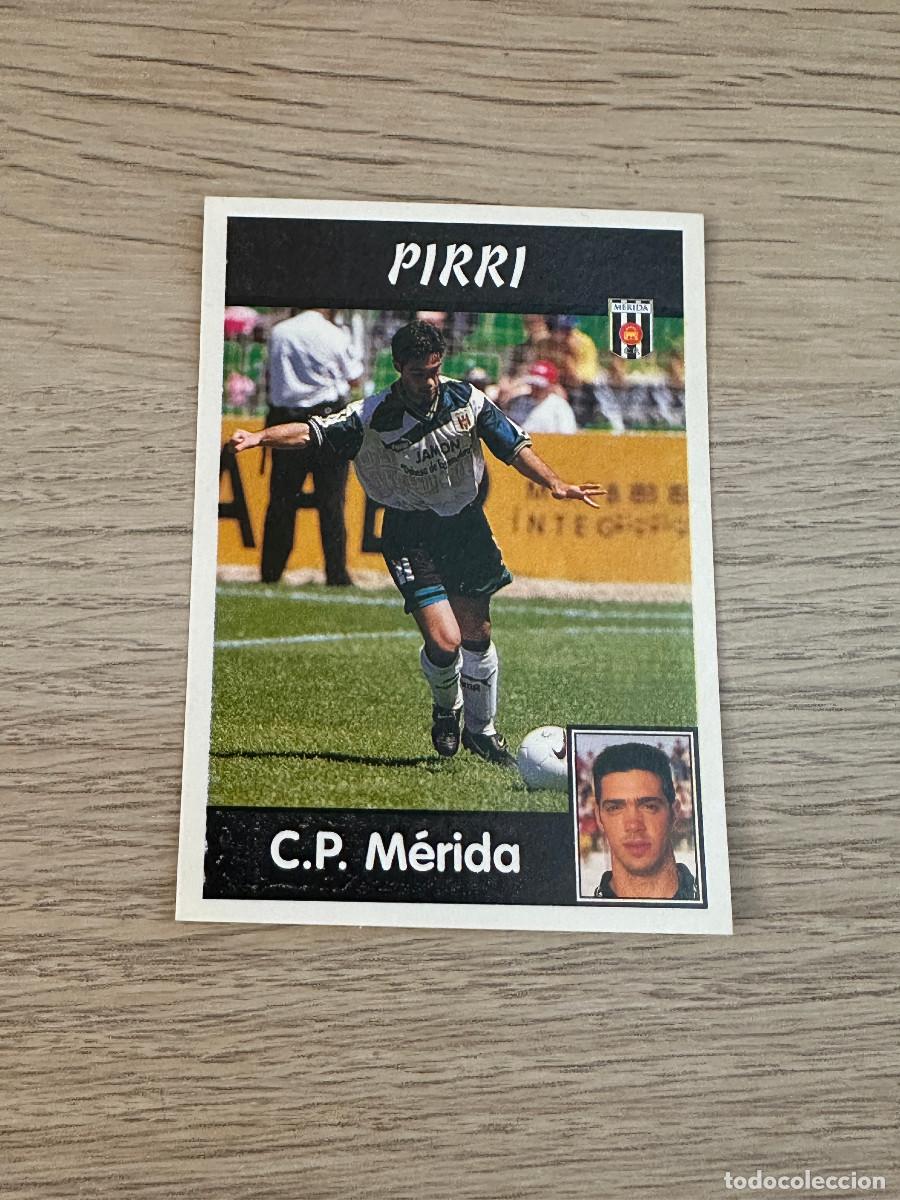 Cromos de F&uacute;tbol: PIRRI MERIDA n&ordm; 283 LA LIGA PANINI SPORTS 97 98 1997 1998 SIN PEGAR