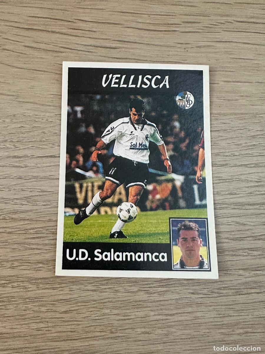 Cromos de F&uacute;tbol: VELLISCA SALAMANCA n&ordm; 298 LA LIGA PANINI SPORTS 97 98 1997 1998 SIN PEGAR