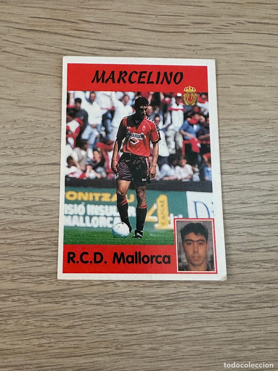 Fu&szlig;ball-Sticker: MARCELINO MALLORCA n&ordm; 308 LA LIGA PANINI SPORTS 97 98 1997 1998 SIN PEGAR