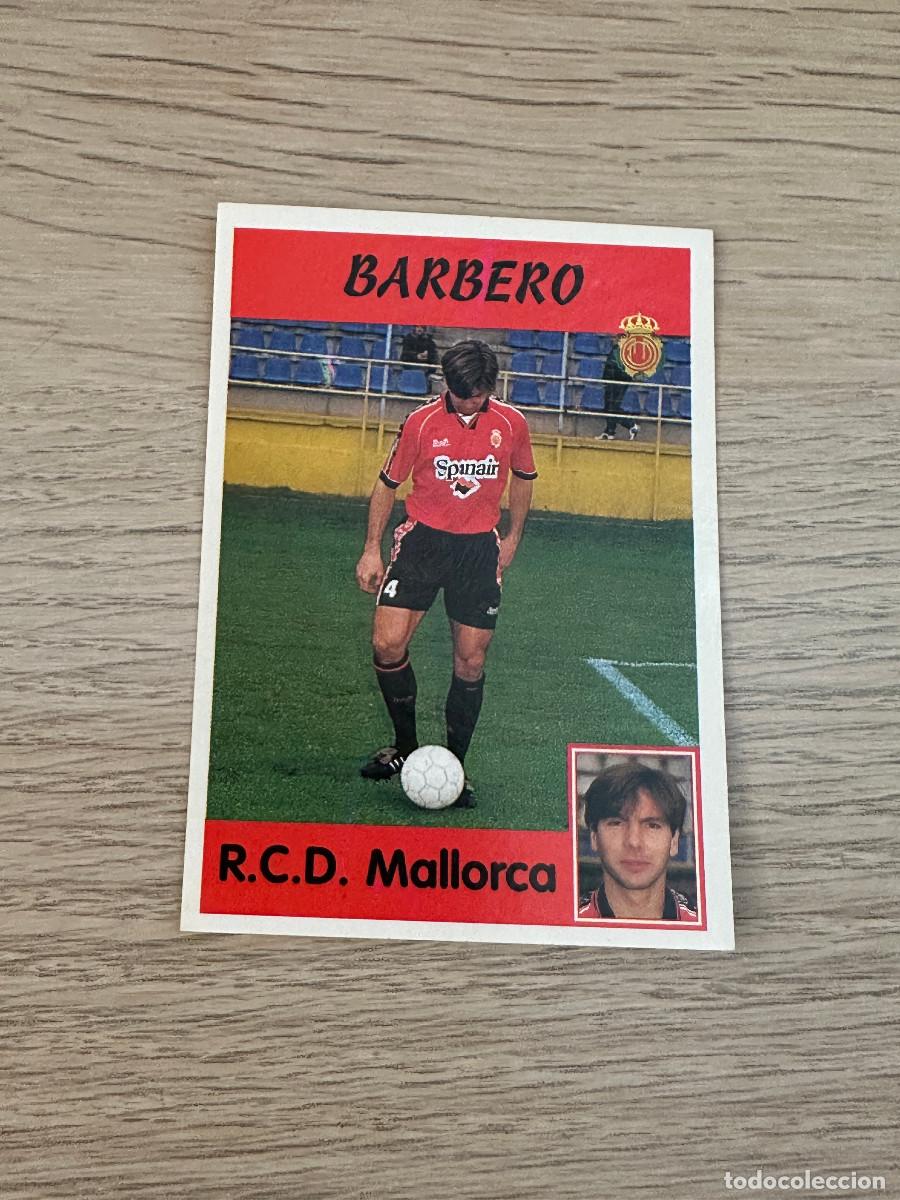 Cromos de F&uacute;tbol: BARBERO MALLORCA n&ordm; 309 LA LIGA PANINI SPORTS 97 98 1997 1998 SIN PEGAR