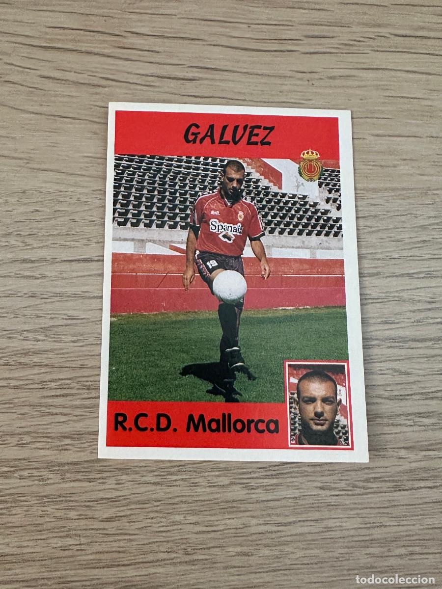 Fu&szlig;ball-Sticker: GALVEZ MALLORCA n&ordm; 316a LA LIGA PANINI SPORTS 97 98 1997 1998 SIN PEGAR