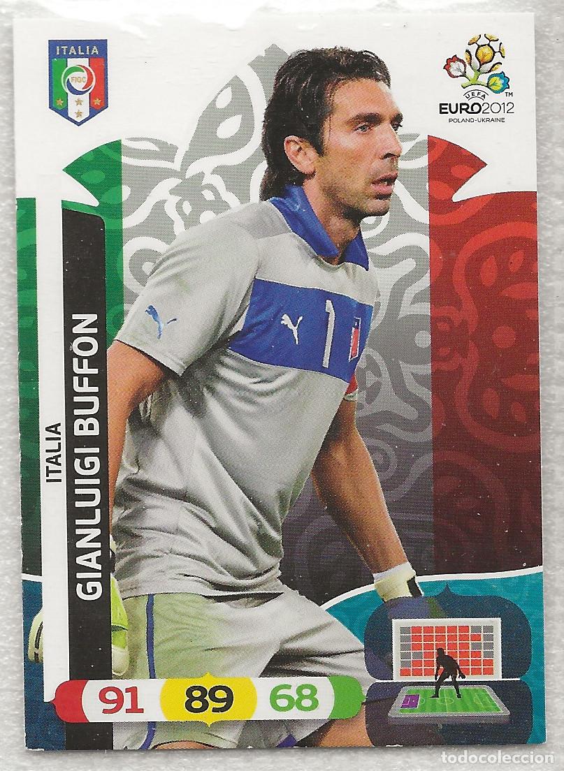 Cromos de f&uacute;tbol: Buffon Adrenalyn Euro 2012 - Foto 1