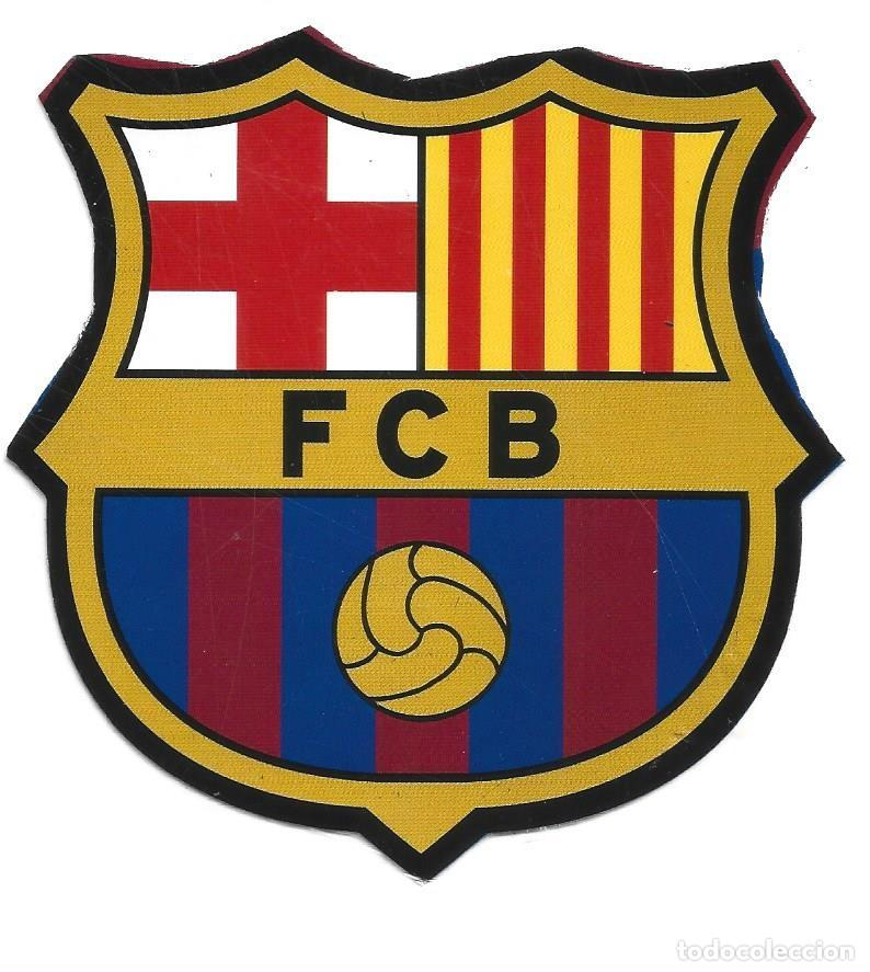 Cromos de f&uacute;tbol: 1 escudo del barca antiguo