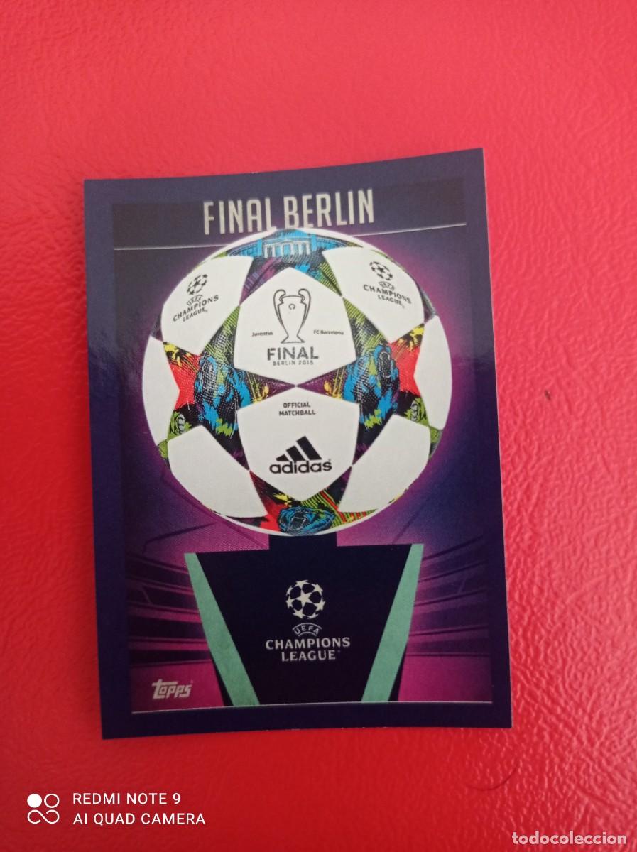 Fu&szlig;ball-Sticker: Champions league topps 2023 2024 23 24 BALON FINAL BERLIN N&deg;650 nuevo sin pegar
