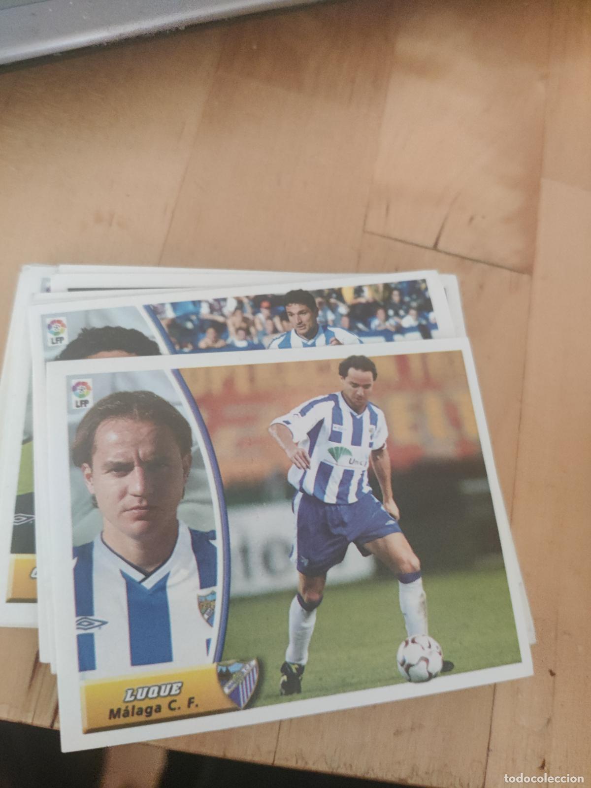 Cromos de f&uacute;tbol: luque malaga este 2003 2004 03 04 sin pegar - Foto 1