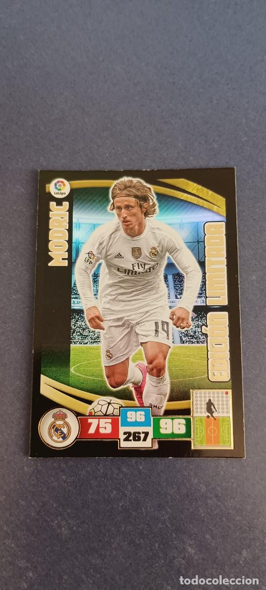Cromos de f&uacute;tbol: MODRIC EDICION LIMITADA 15-16 - Foto 1