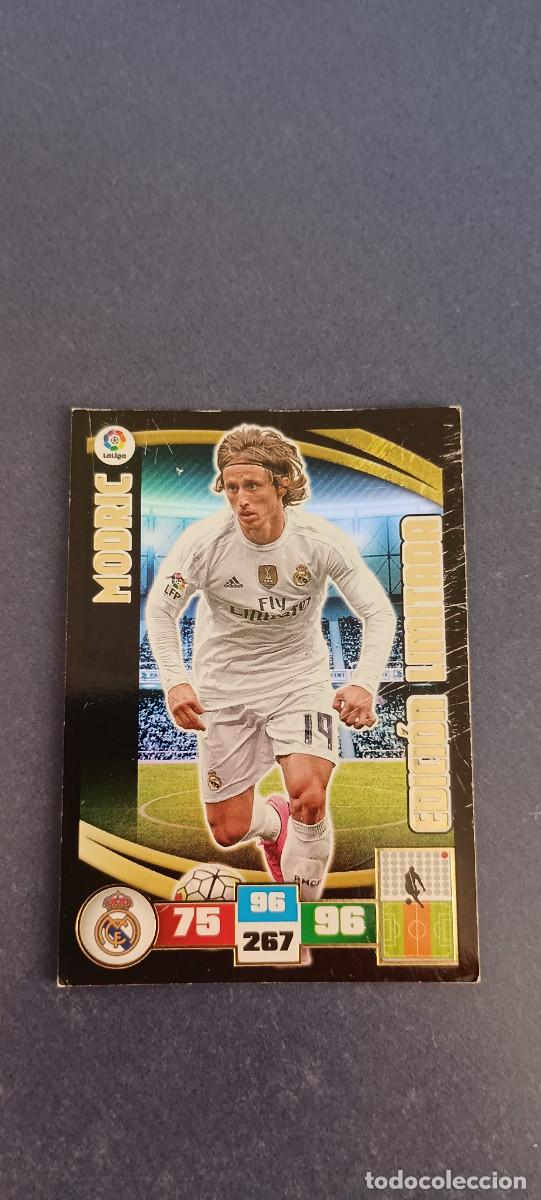 Cromos de f&uacute;tbol: MODRIC EDICION LIMITADA 15-16 - Foto 1