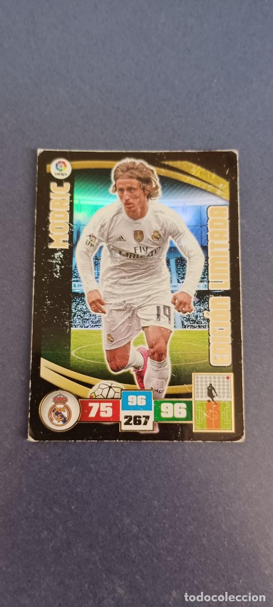 Cromos de f&uacute;tbol: MODRIC EDICION LIMITADA 15-16 - Foto 1