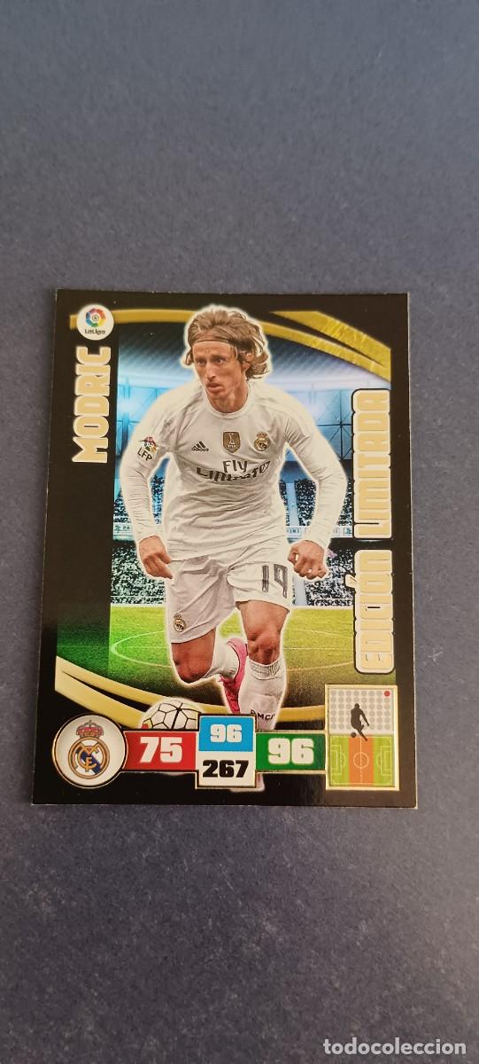 Cromos de f&uacute;tbol: MODRIC EDICION LIMITADA 15-16 - Foto 1