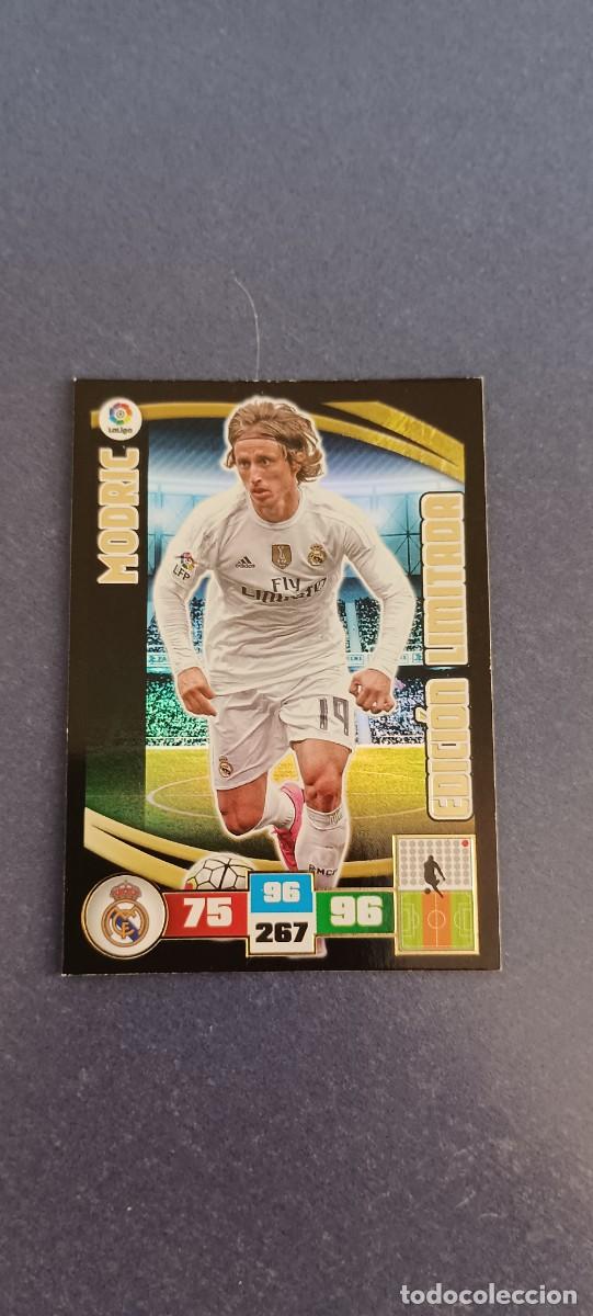 Cromos de f&uacute;tbol: MODRIC EDICION LIMITADA 15-16 - Foto 1