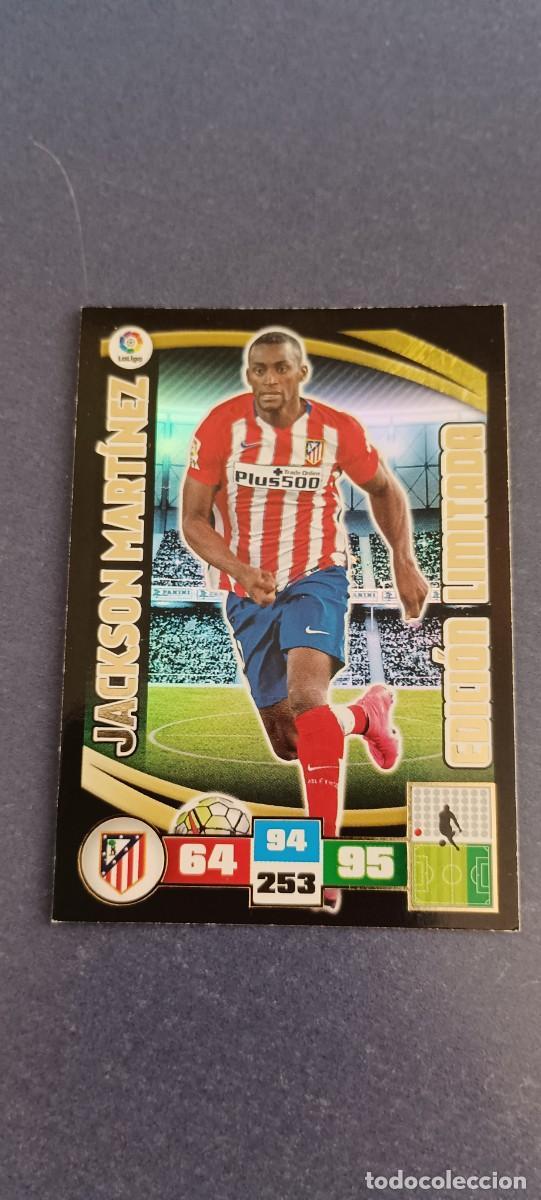 Cromos de f&uacute;tbol: JACKSON MARTINEZ EDICION LIMITADA 15-16 - Foto 1