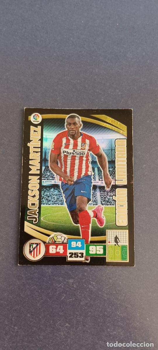 Cromos de f&uacute;tbol: JACKSON MARTINEZ EDICION LIMITADA 15-16 - Foto 1