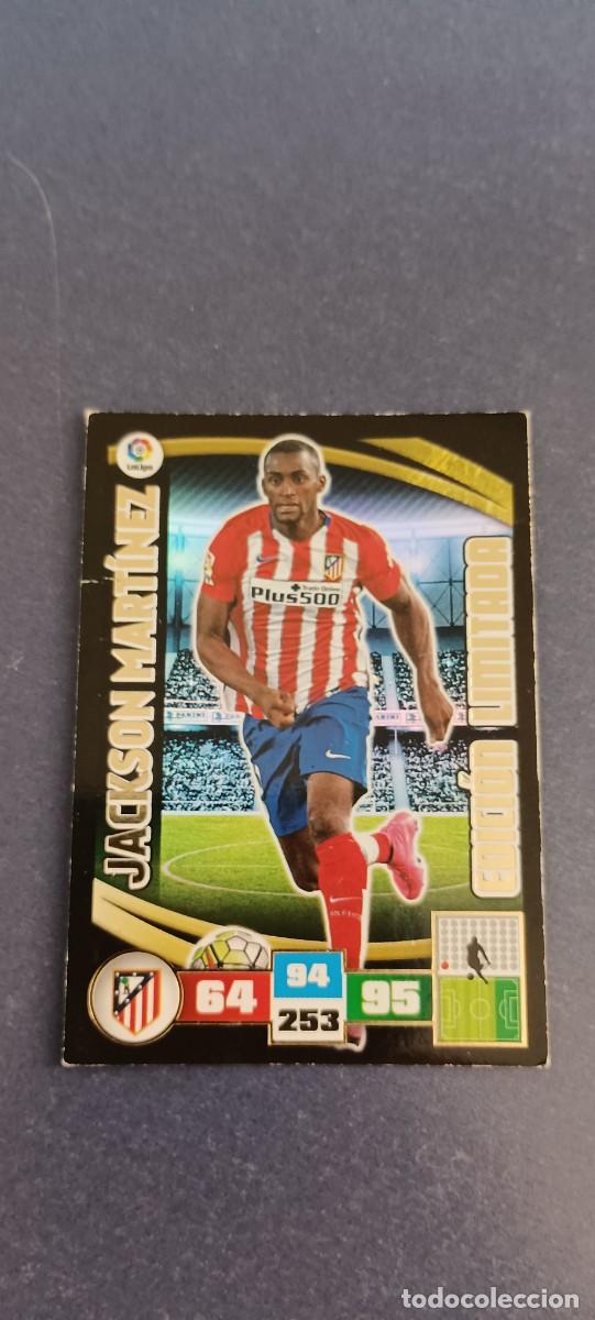 Cromos de f&uacute;tbol: JACKSON MARTINEZ EDICION LIMITADA 15-16 - Foto 1