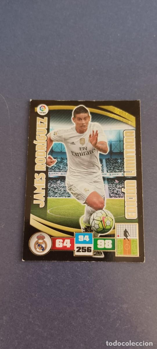 Cromos de f&uacute;tbol: JAMES RODR&Iacute;GUEZ EDICION LIMITADA 15-16 - Foto 1