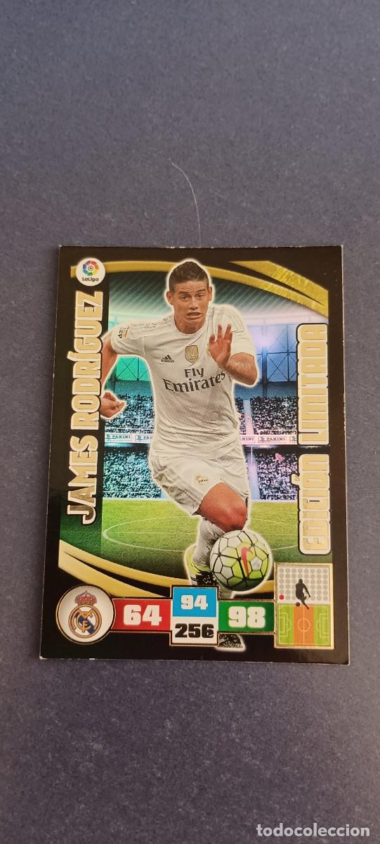 Cromos de f&uacute;tbol: JAMES RODR&Iacute;GUEZ EDICION LIMITADA 15-16 - Foto 1