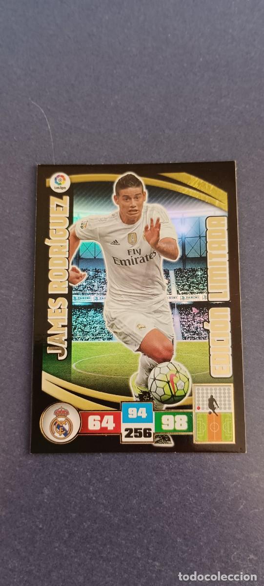 Cromos de f&uacute;tbol: JAMES RODR&Iacute;GUEZ EDICION LIMITADA 15-16 - Foto 1