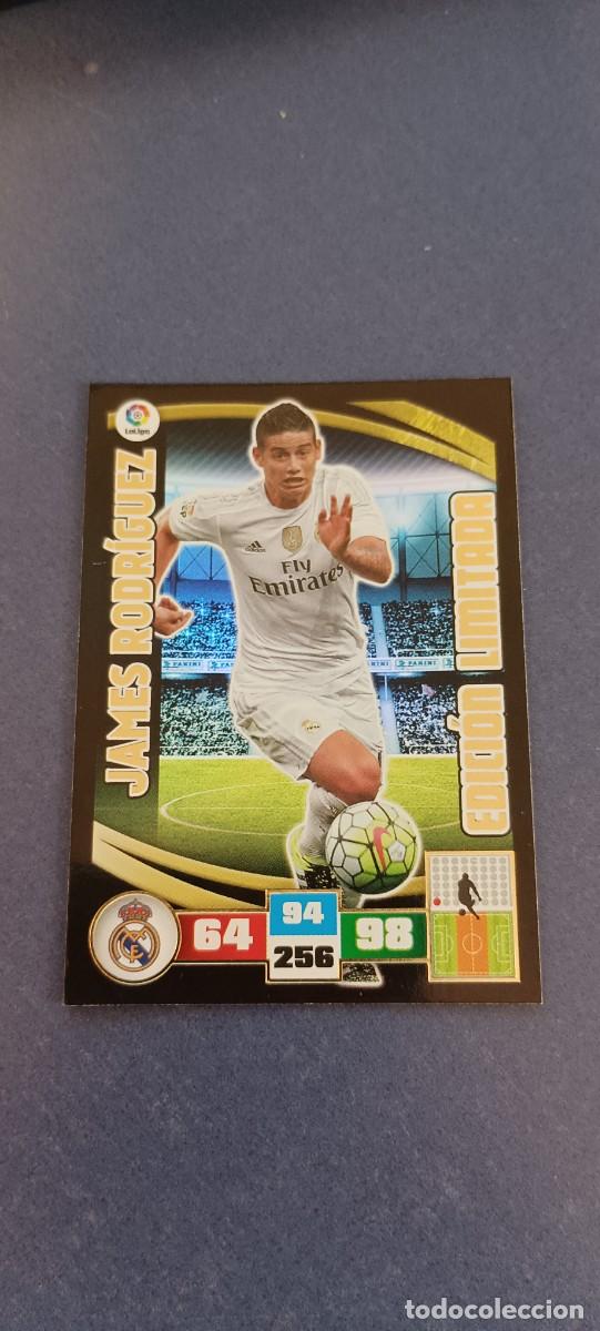 Cromos de f&uacute;tbol: JAMES RODR&Iacute;GUEZ EDICION LIMITADA 15-16 - Foto 1